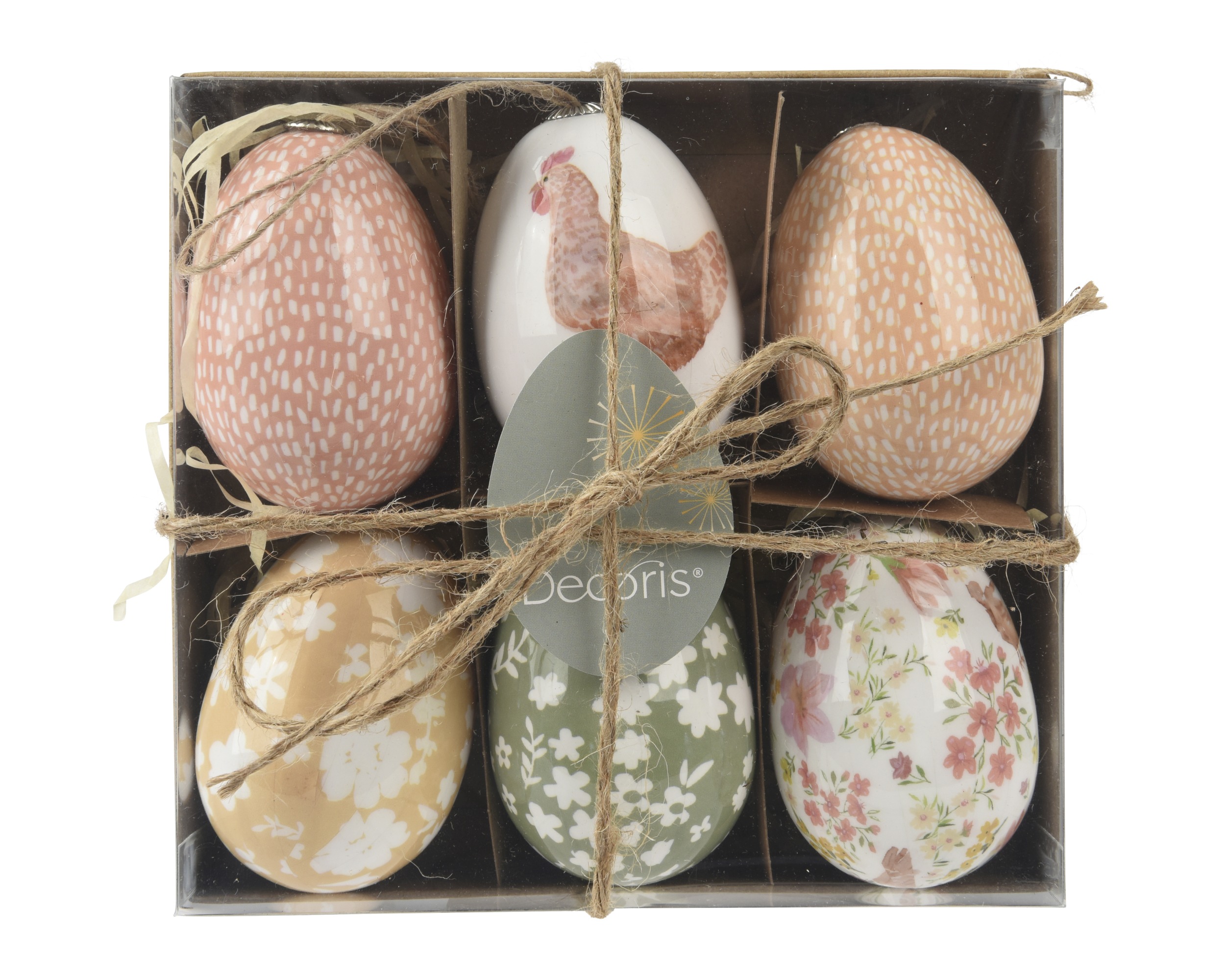 Set 6 Pcs Egg Hanging