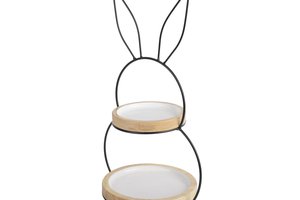 2 Tier Etagere Bunny