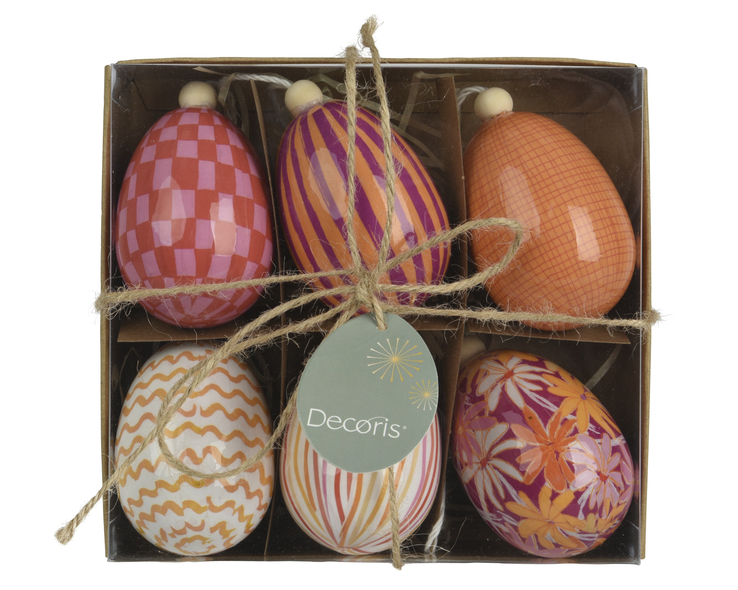 Set of 6pcs Egg Hanging