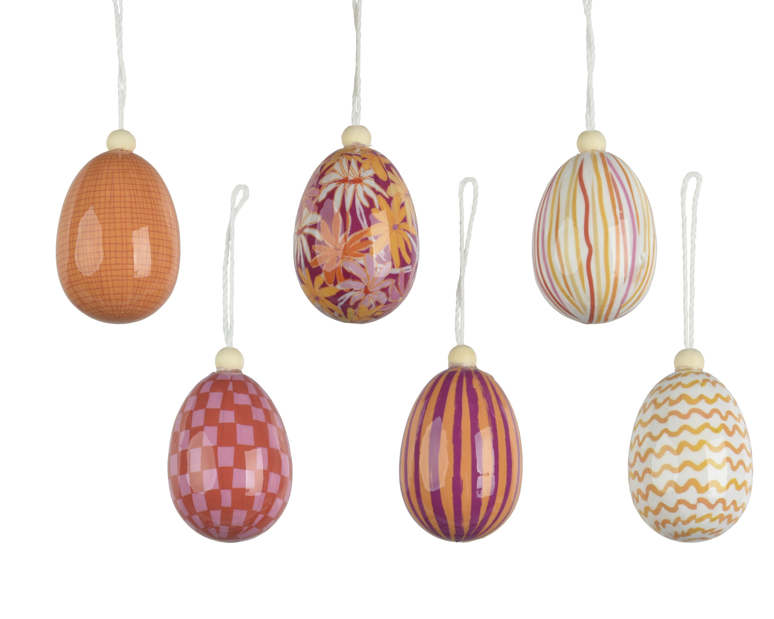 Set of 6pcs Egg Hanging