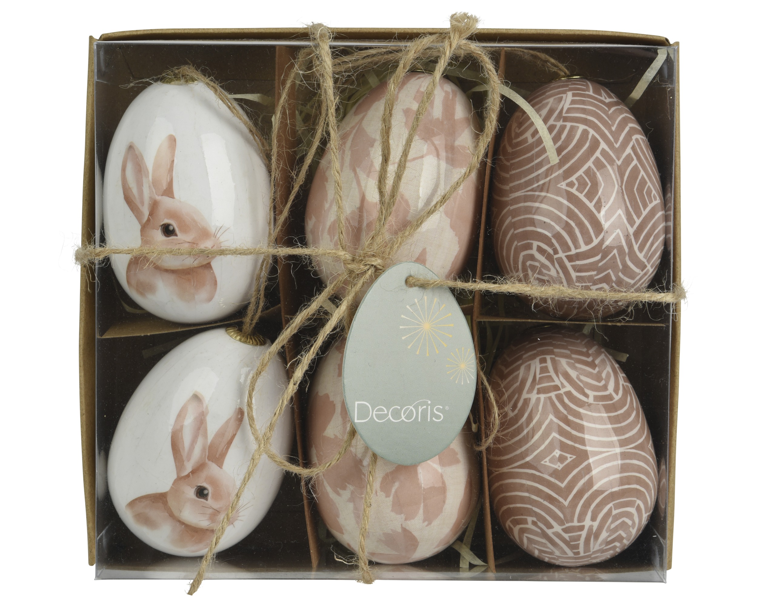 Set Of 6 Pcs Egg Hanging