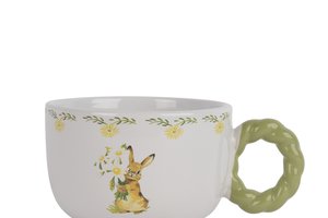 Mug With Bunny White