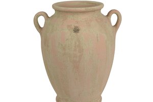Vase With Handles Beige