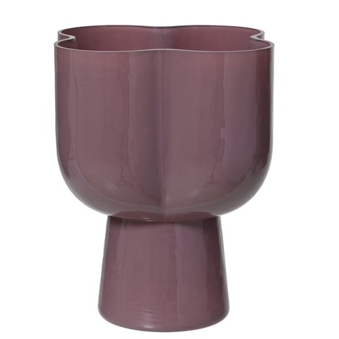 Vase Glass With Flower Shape