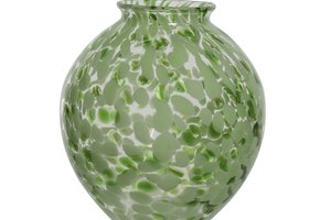 Vase Green Glass