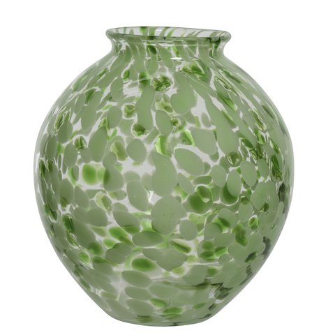 Vase Green Glass
