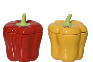 Storage Jar Pepper Shape