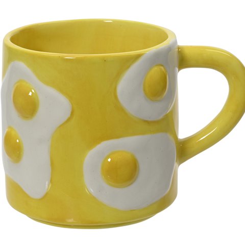 Mug Fried Egg