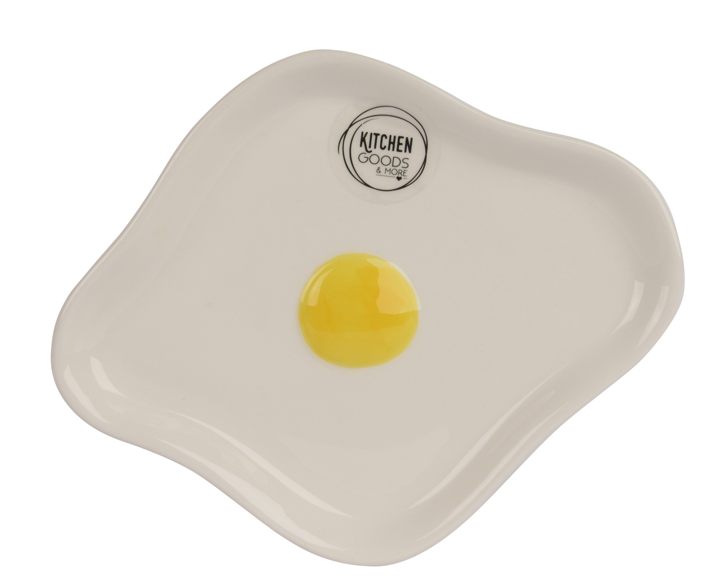 Plate Fried Egg Shape