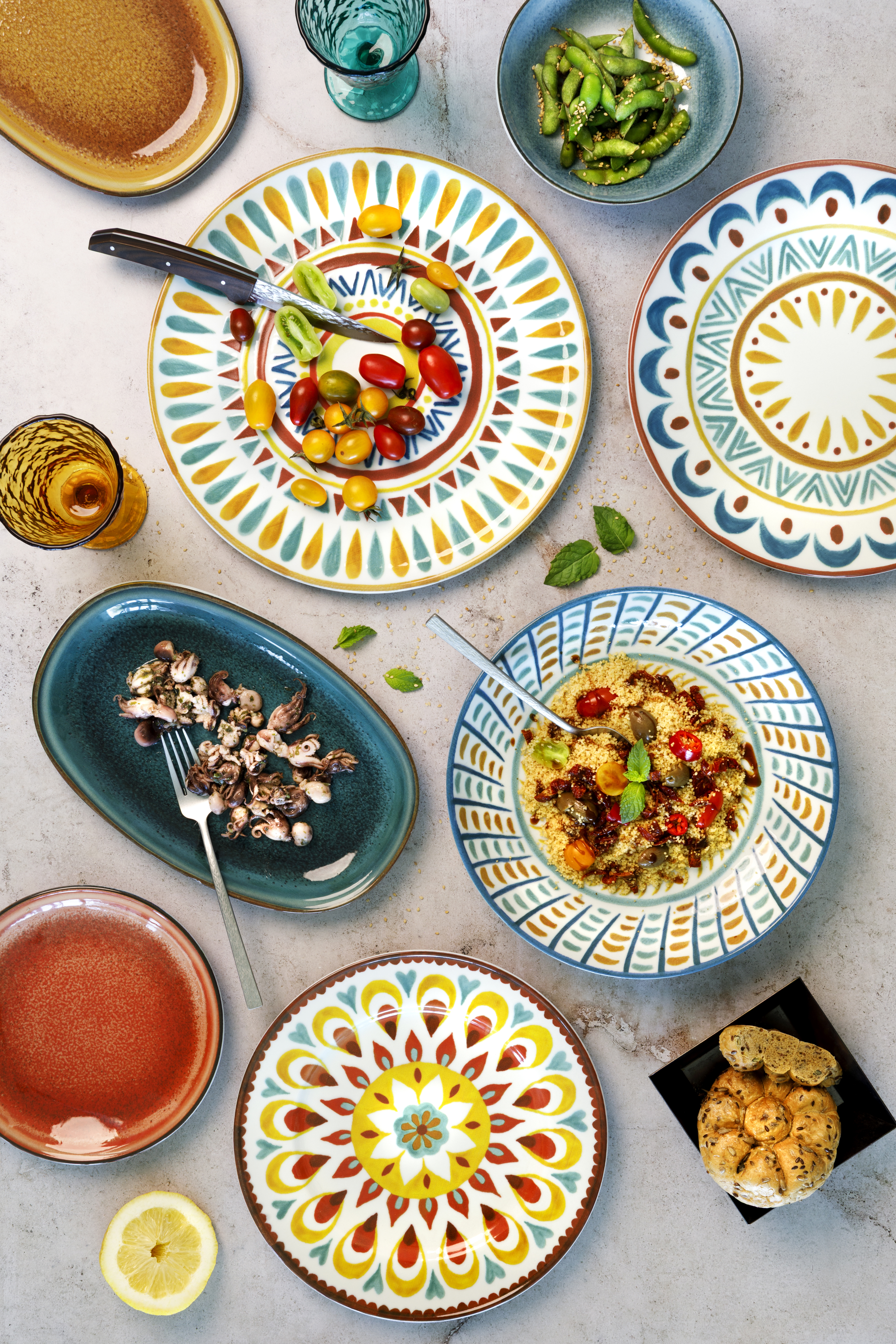 Coupe Safi Cous Cous Plate by Tognana