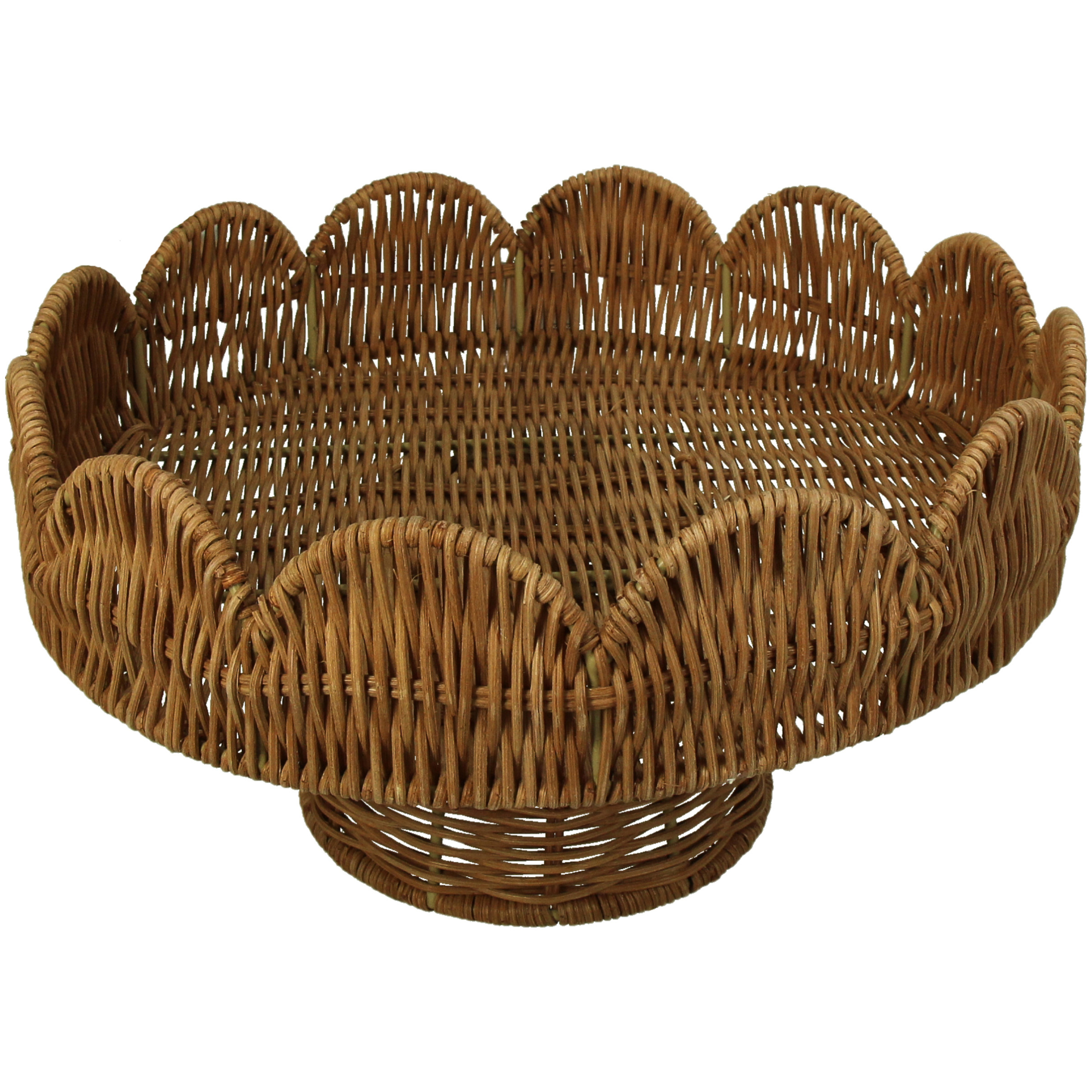 Basket Bowl Deco Footed
