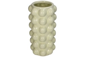 Vase With Bubble Ivory
