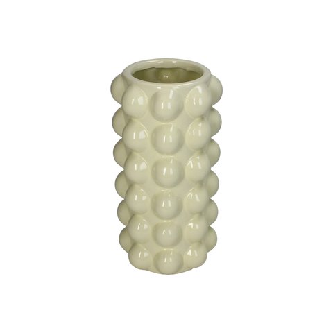 Vase With Bubble Ivory
