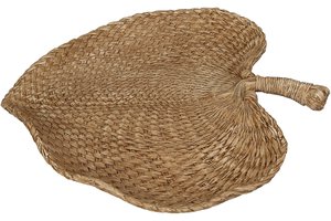 Bowl Deco Leaf Brown
