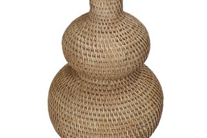 Vase Bubble Shape Brown