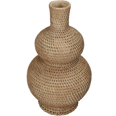 Vase Bubble Shape Brown