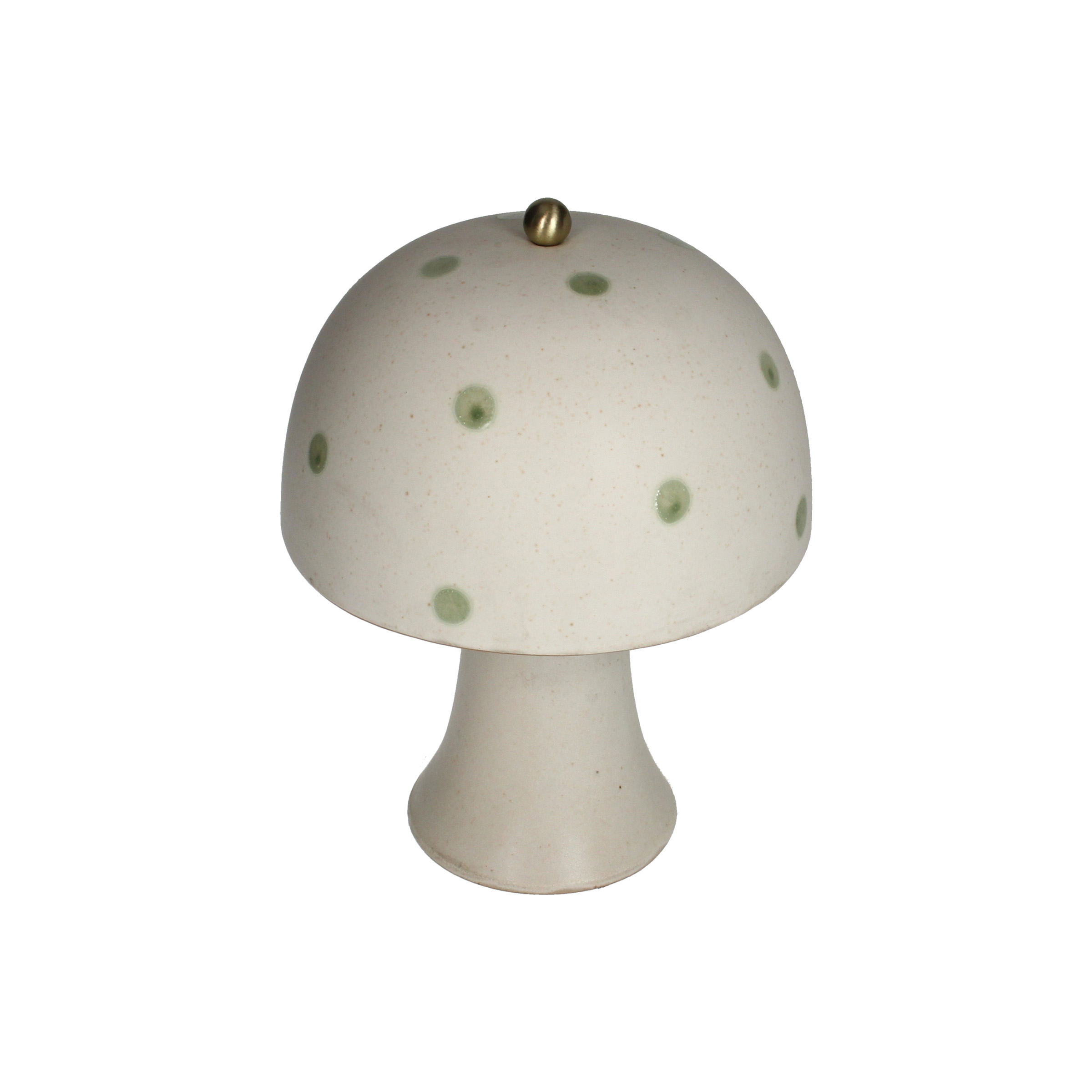 Table Lamb With Green Dots