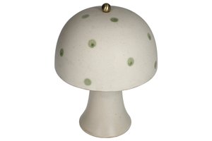 Table Lamb With Green Dots