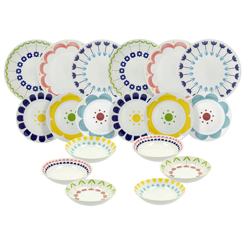 Madison Nymea Table Set 18pcs by Tognana