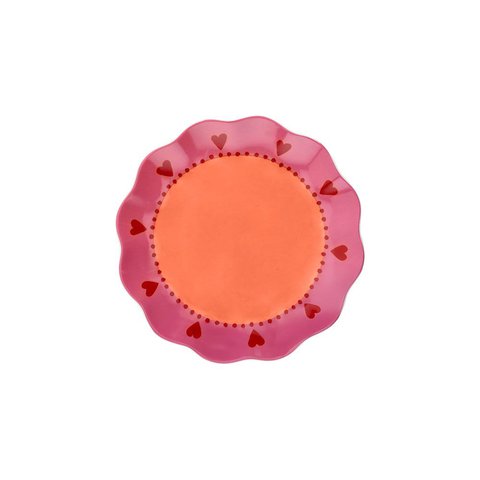 Plate With Hearts by Tognana