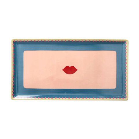 Rectangular Plate With Lips by Tognana