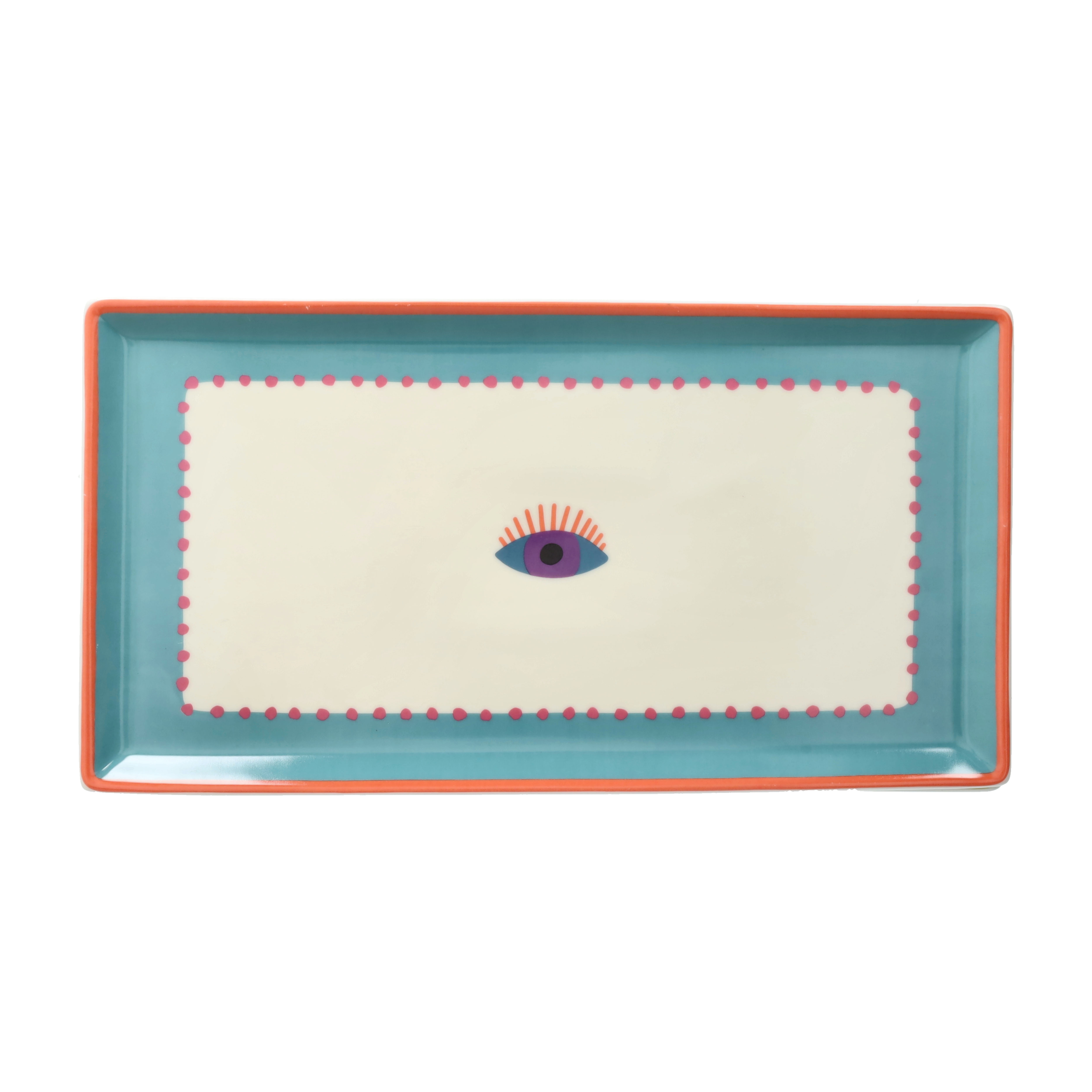 Rectangular Plate With Eye by Tognana
