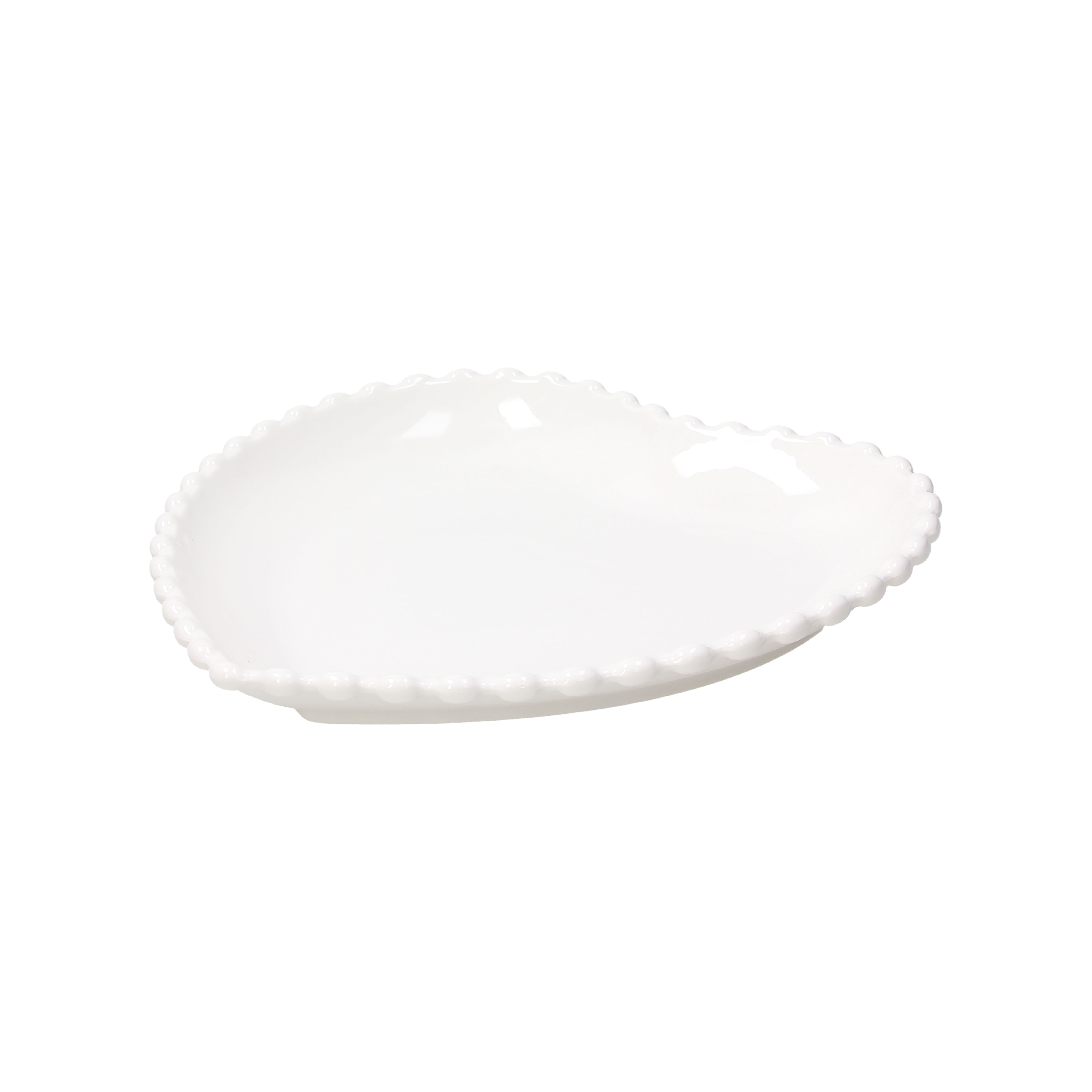 Heart Pearl Plate by Tognana