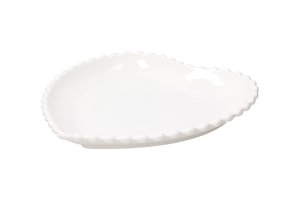 Heart Pearl Plate by Tognana