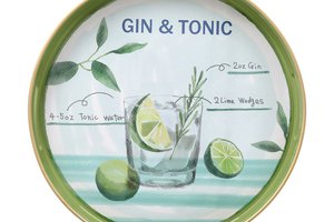 Round Tray "Gin & Tonic" by Tognana