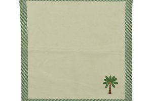 Set 2 Napkins Striped