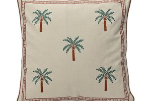 Cushion With Palm Tree