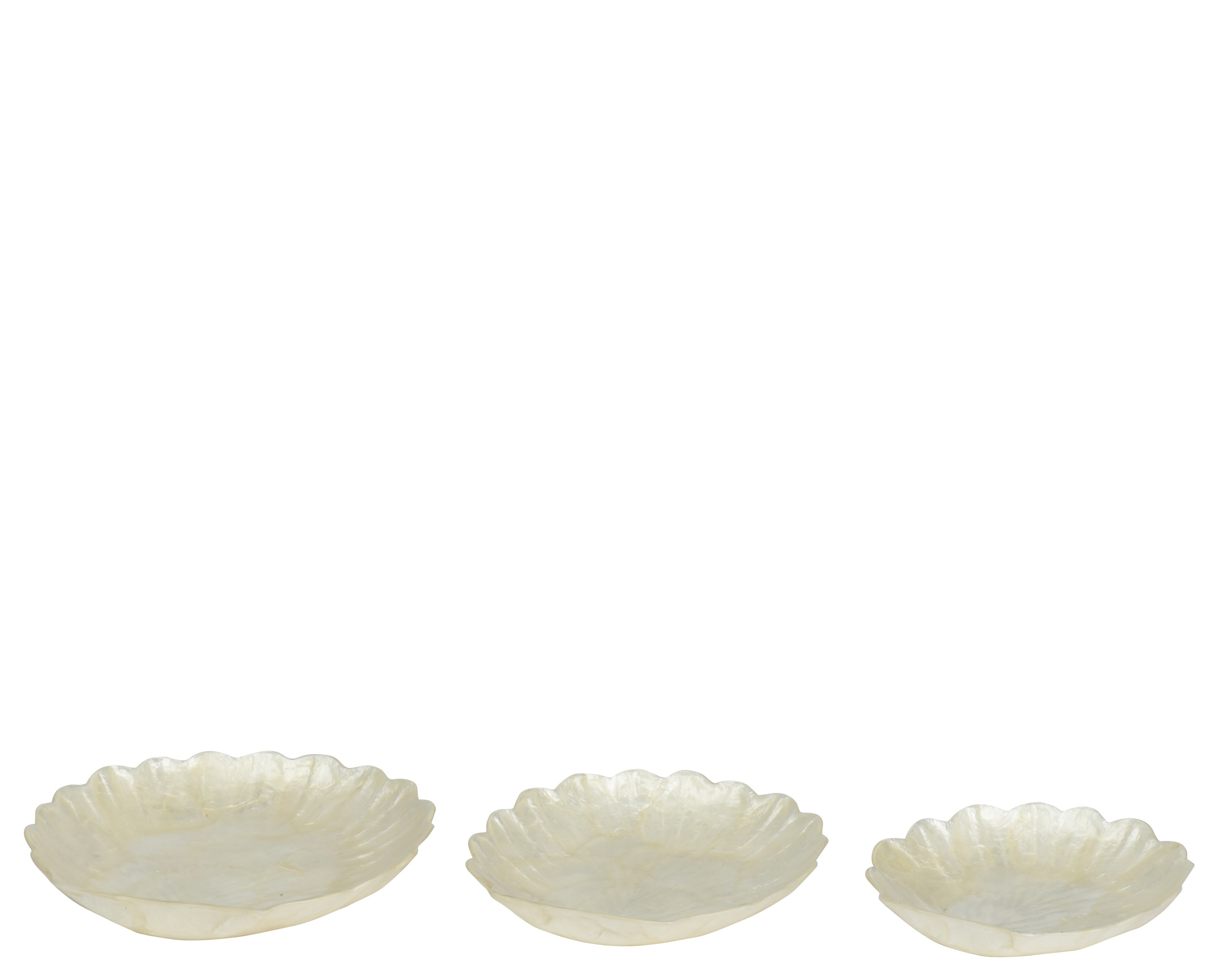 Plate Shell Shape Capiz