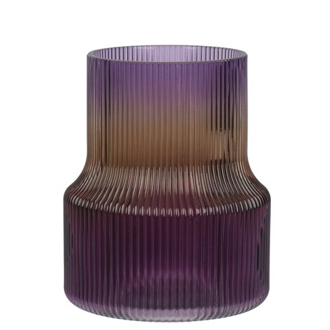 Vase Glass Purple