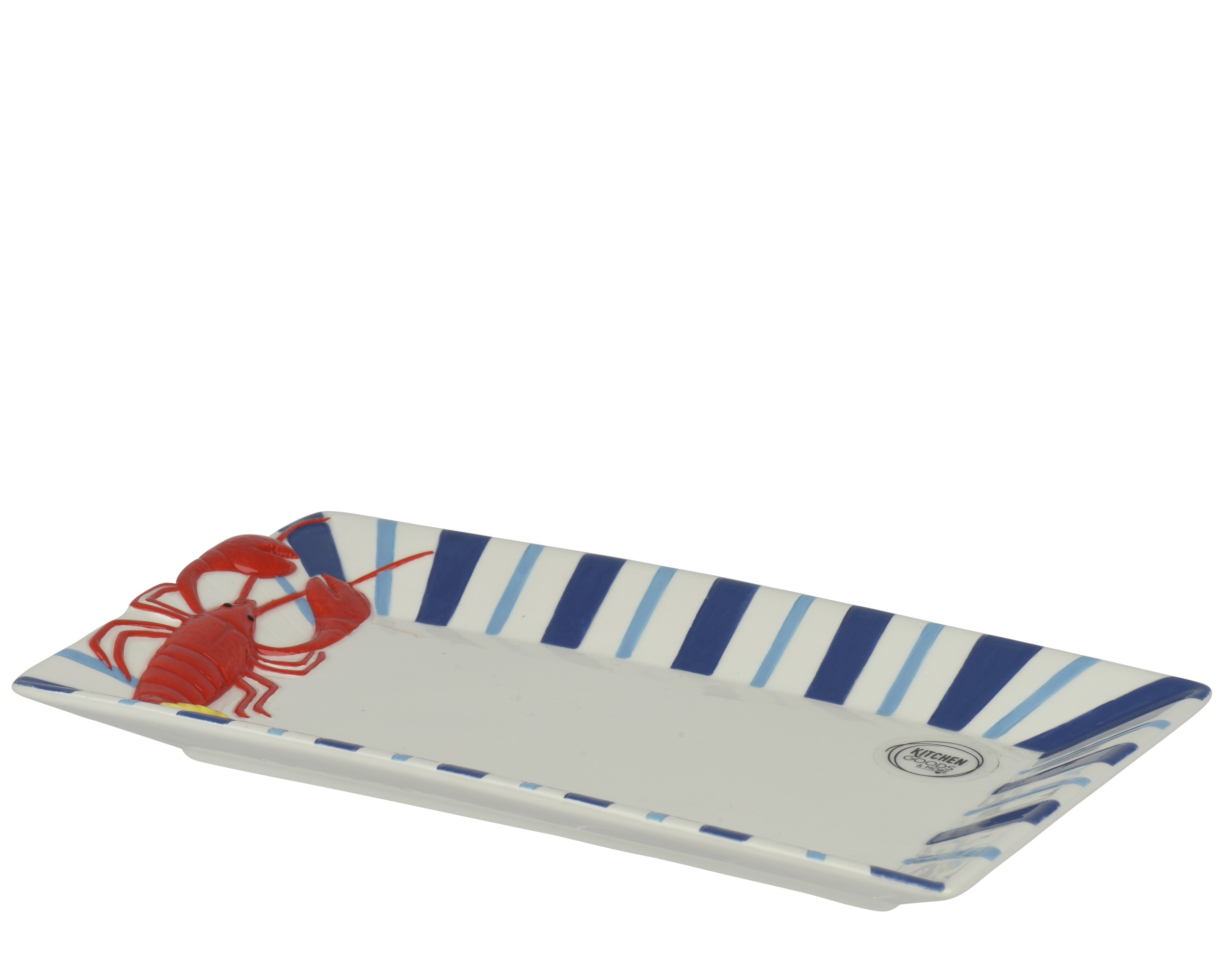 Serving Plate Rectangle With Lobster