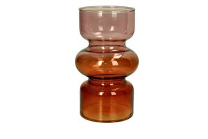 Vase Glass Bubble Shape