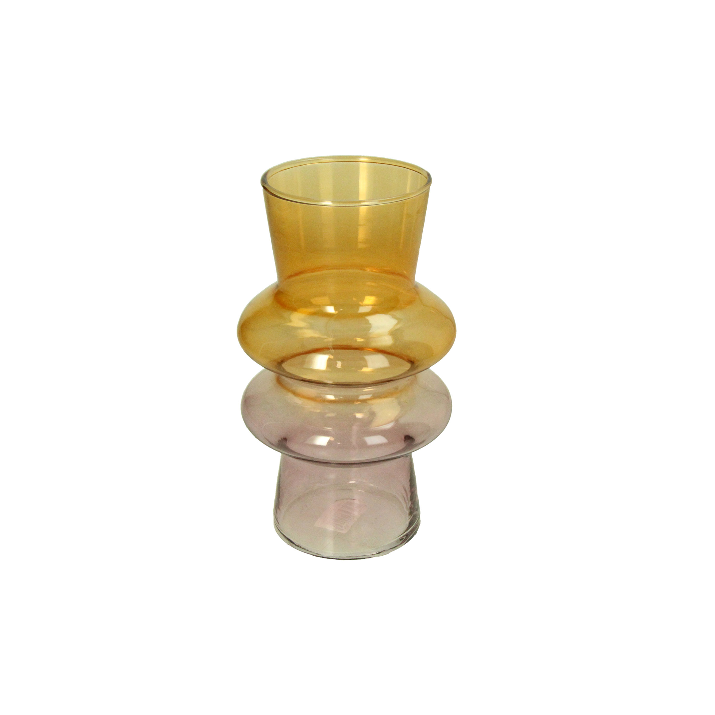 Vase Glass Bubble Shape