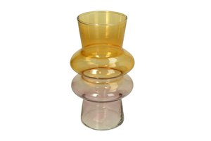 Vase Glass Bubble Shape