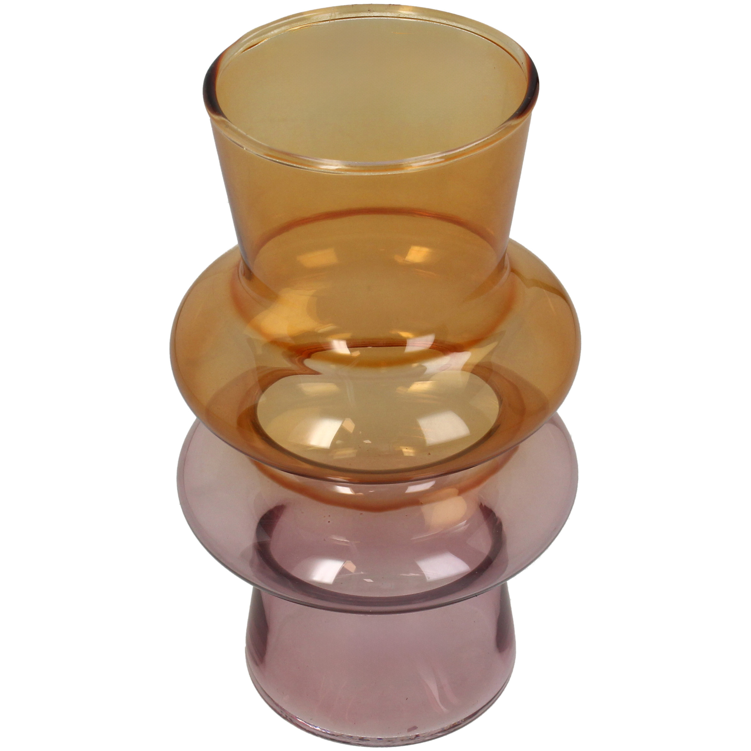 Vase Glass Bubble Shape