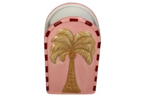 Vase With Palm Tree