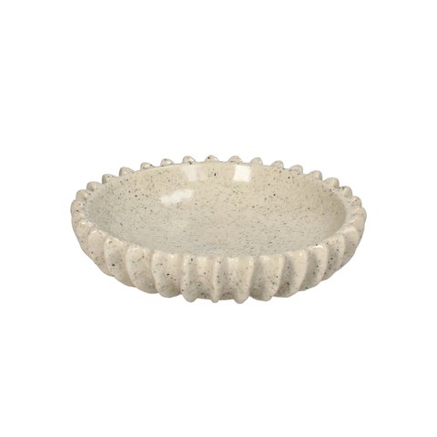 Bowl Deco Round With Scalloped