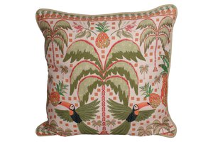Cushion With Palm Tree