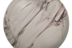 Dinner Plate Marble Effect