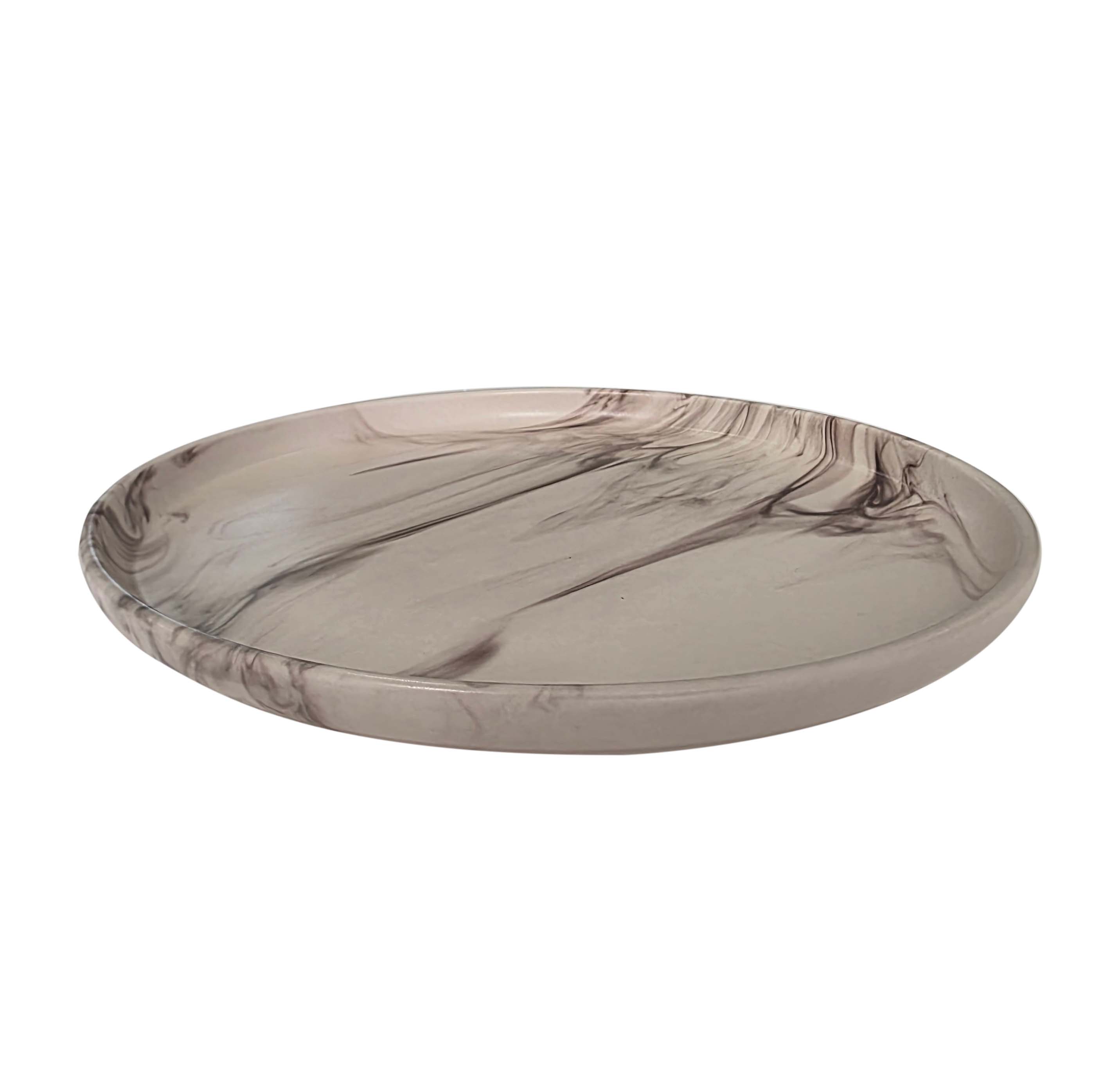Dinner Plate Marble Effect