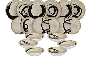 Table Set 18pcs Moon Maori
