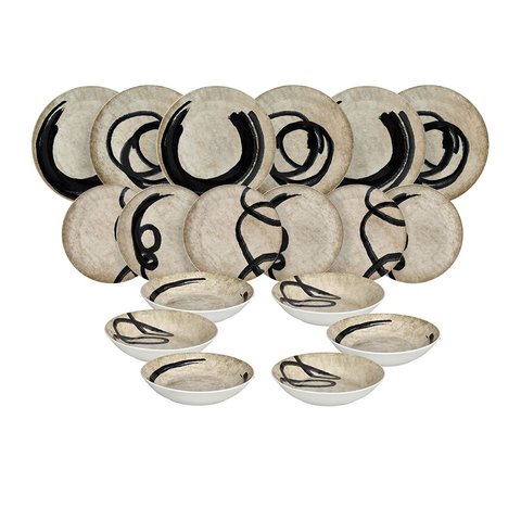 Table Set 18pcs Moon Maori