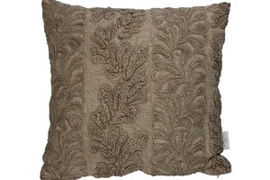 Cushion With Oak Leaf