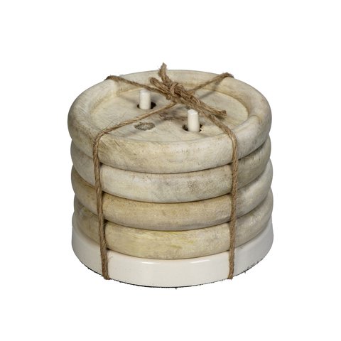 Set 4 Pcs Coaster With Base