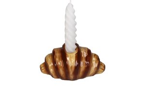 Candle Holder In Croissant Shape