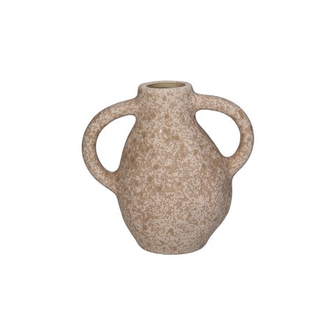 Vase With Handles Speckles