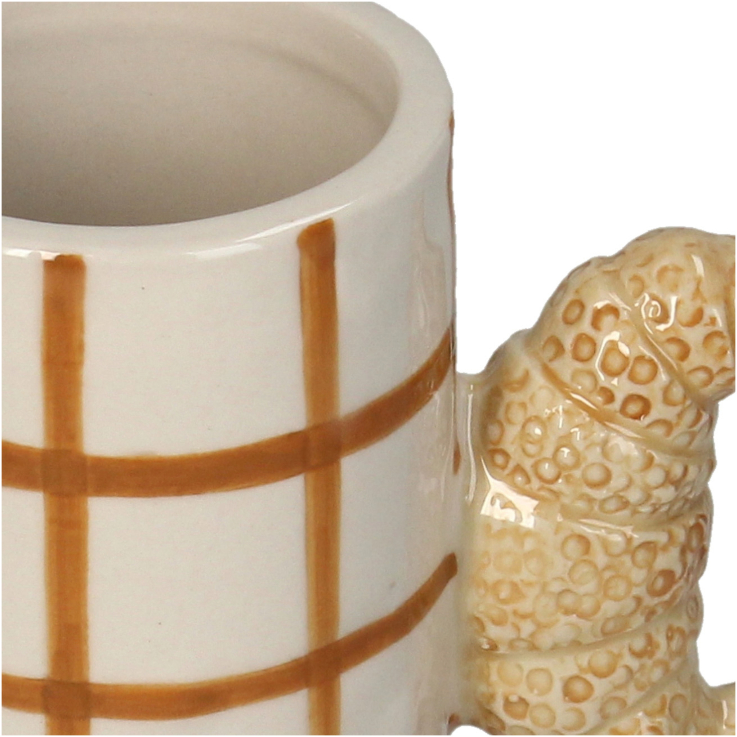 Vase With Croissant